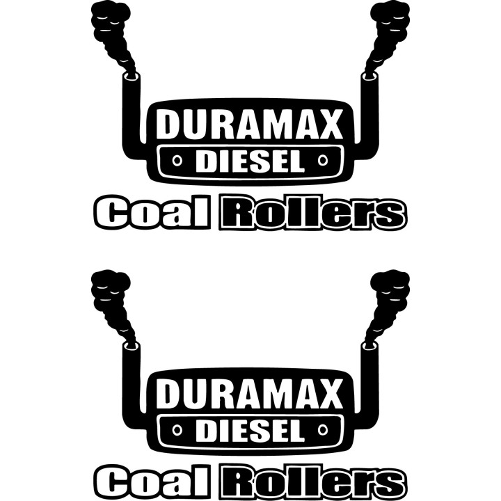 Duramax Coal Rollers V1 Dh - DecalsHouse