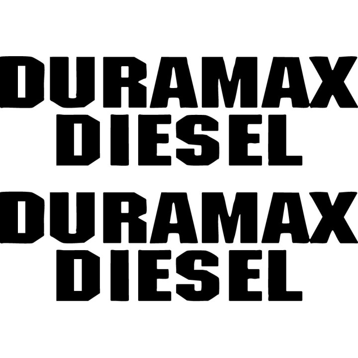 Duramax Diesel Dh - DecalsHouse