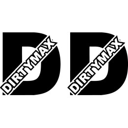Duramax Dirty Max D Diesel Dh - DecalsHouse