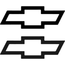 Buy Chevrolet 2 Decal Sticker Online