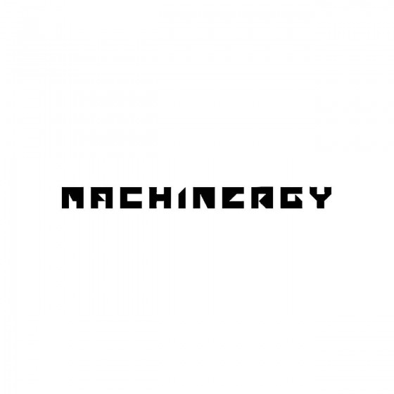Machinergyband Logo Vinyl...