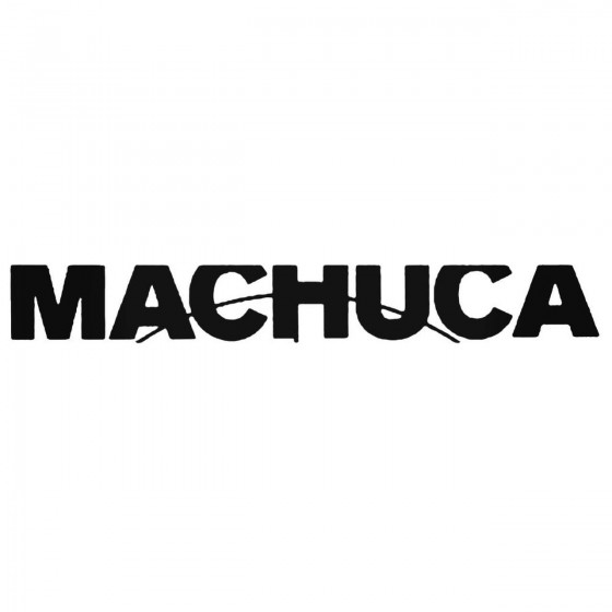 Machuca Band Decal Sticker