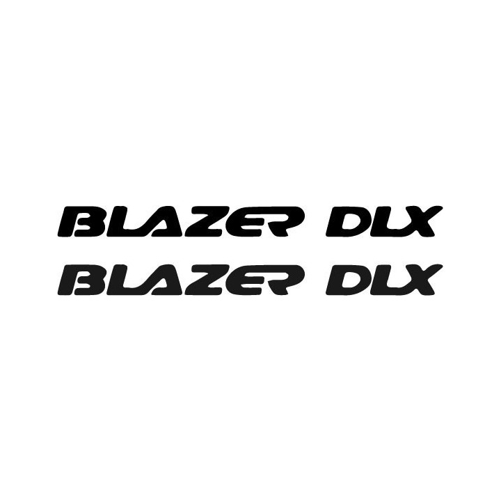 Buy Chevrolet Blazer Dlx Decal Sticker Online