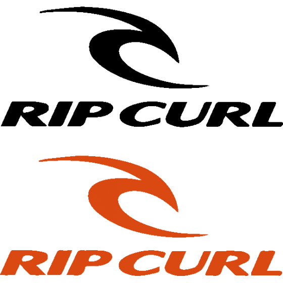 2x Rip Curl Logo Stickers...