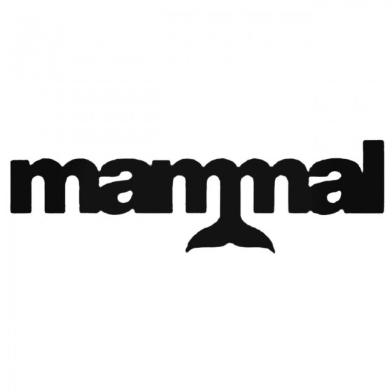 Mammal Band Decal Sticker