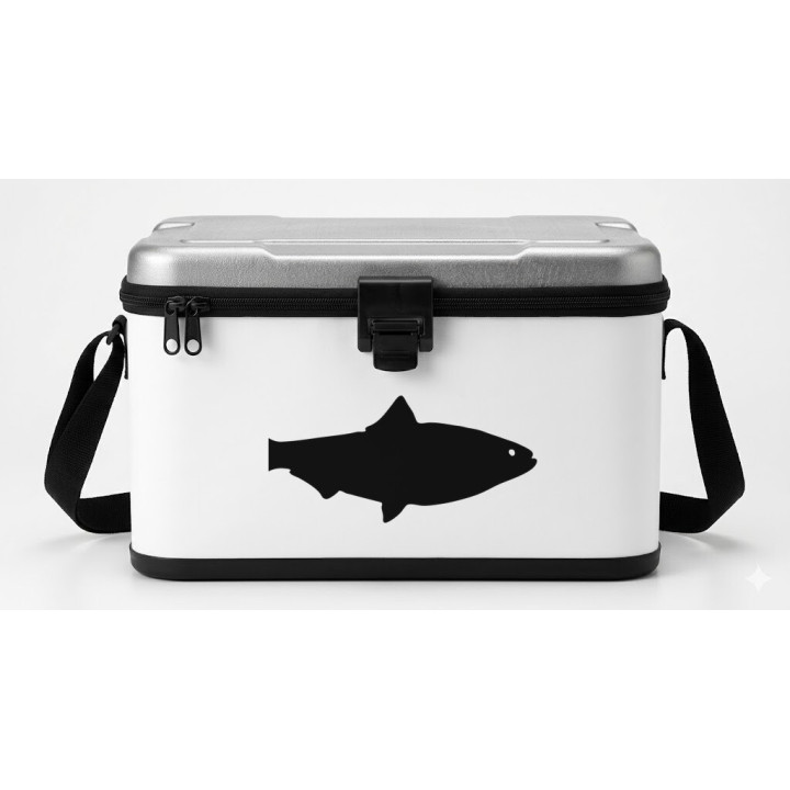 Shad Fish Stickers – Baitfish Fishing Decals (2-Pack)