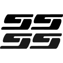 Buy Chevrolet Ss 1 Decal Sticker Online
