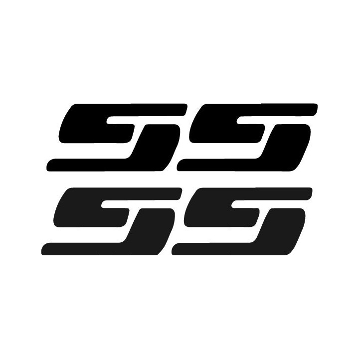 Buy Chevrolet Ss 1 Decal Sticker Online