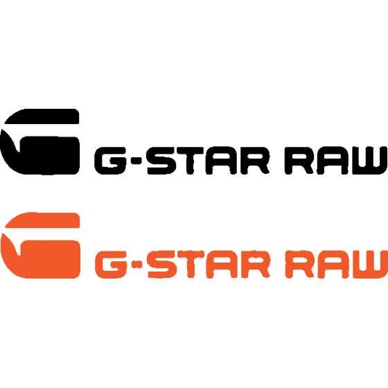 2x G Star Raw Logo Stickers...