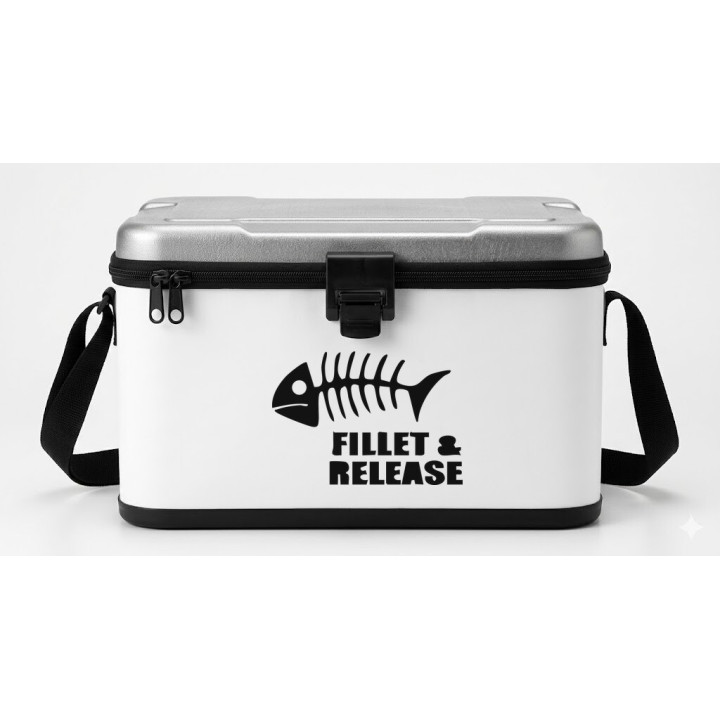 Fillet And Release Fishing Vinyl Decal Sticker - DecalsHouse