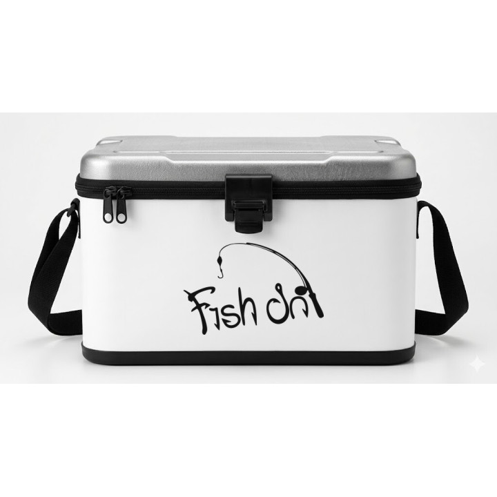 Fish On Fishing Vinyl Decal Sticker V3 - DecalsHouse