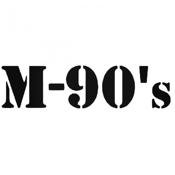 M S Band Decal Sticker