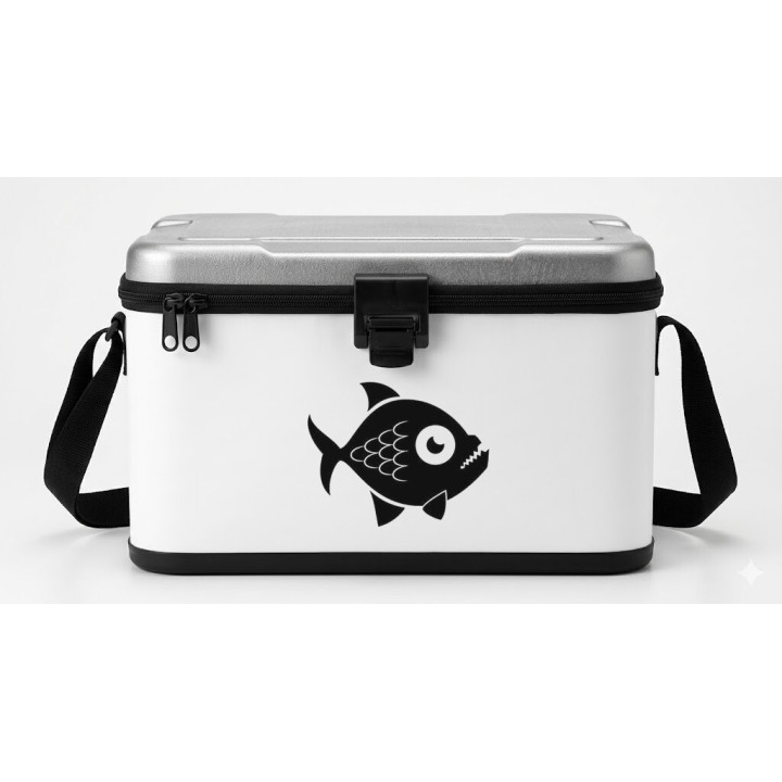 Piranha Vinyl Decal Sticker V2 - DecalsHouse