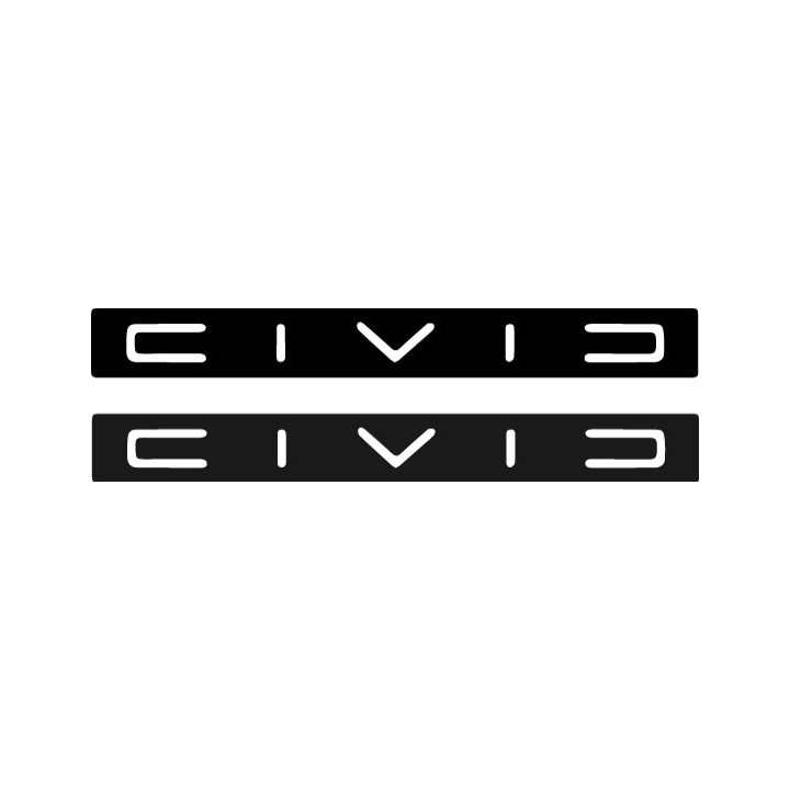 Buy Civic 1 Decal Sticker Online