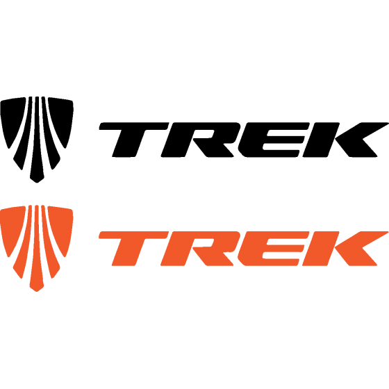 2x Trek Bicycle Logo Vinyl...