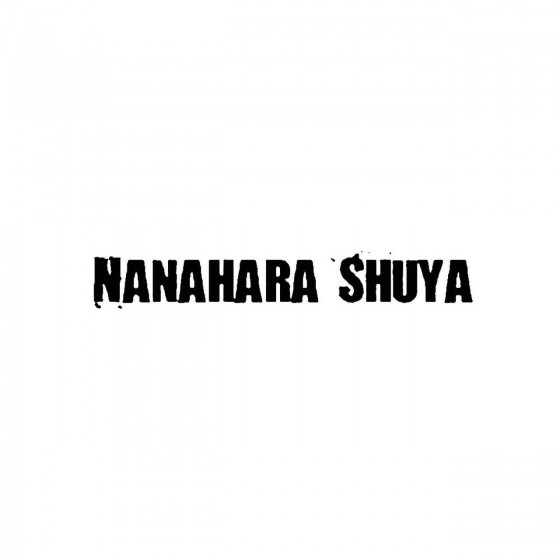 Nanahara Shuyaband Logo...