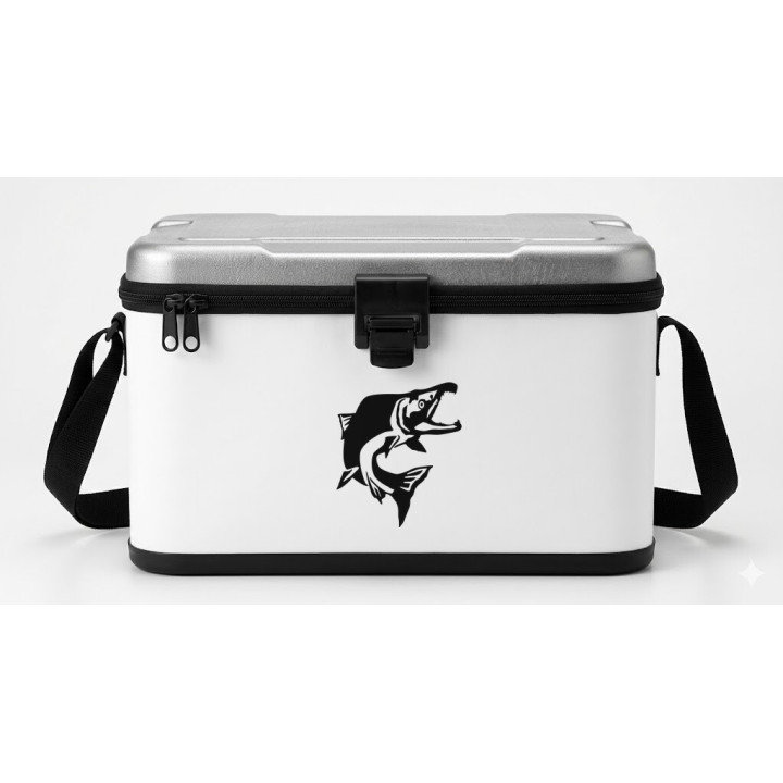 Salmon Vinyl Decal Sticker V17 - DecalsHouse