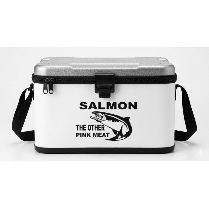 Salmon Vinyl Decal Sticker V6 - DecalsHouse