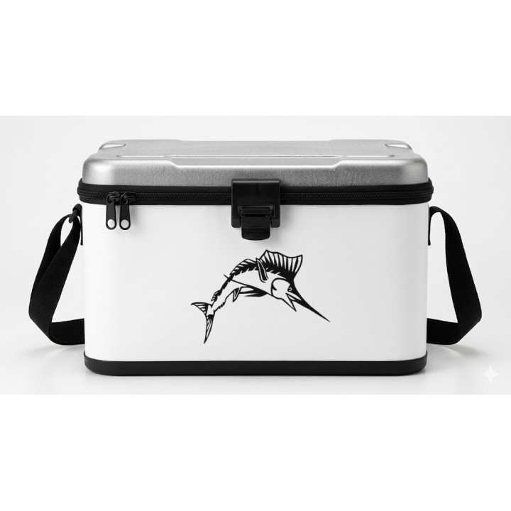 Sailfish Stickers – Marlin Swordfish Fishing Decals (2-Pack)