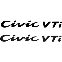 Buy Civic Vti Decal Sticker Online