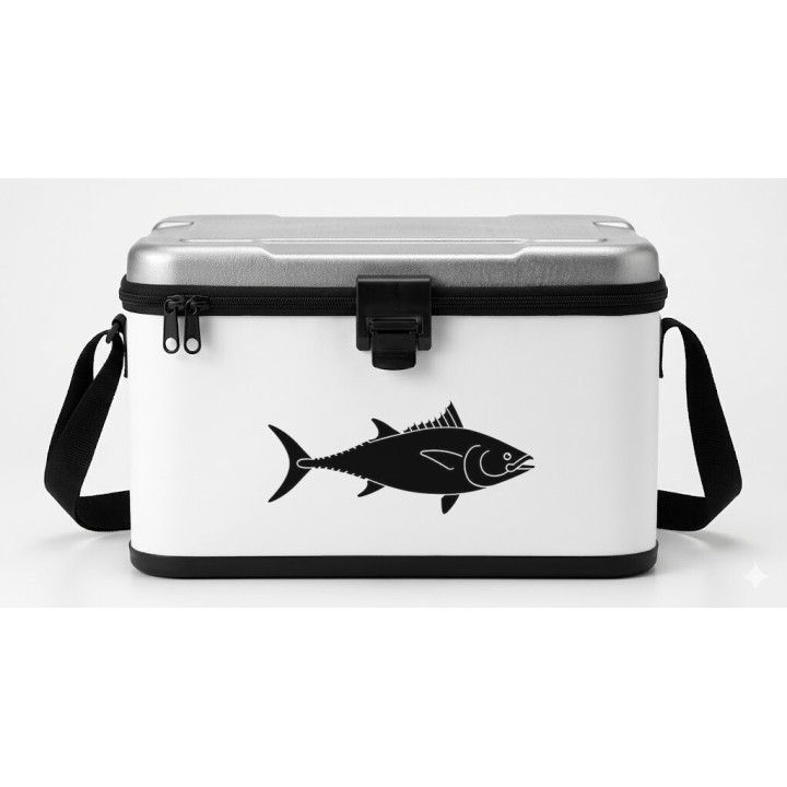 Tuna Vinyl Decal Sticker V7 - DecalsHouse