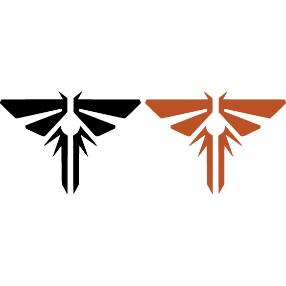 2x Last Of Us Firefly Logo...