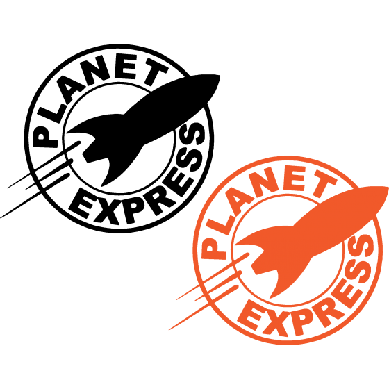 2x Planet Express Futurama...