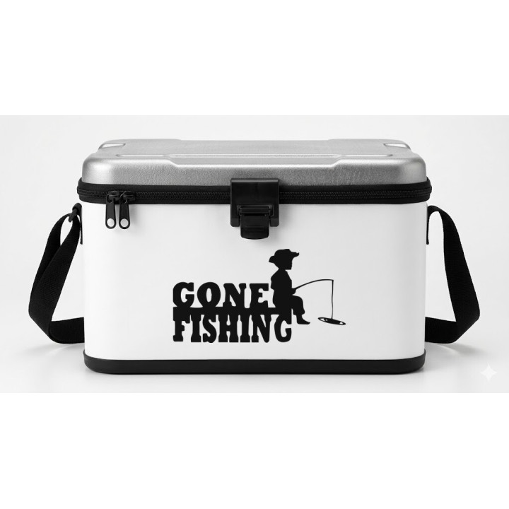 Gone Fishing 29 Die Cut Decals Stickers - DecalsHouse