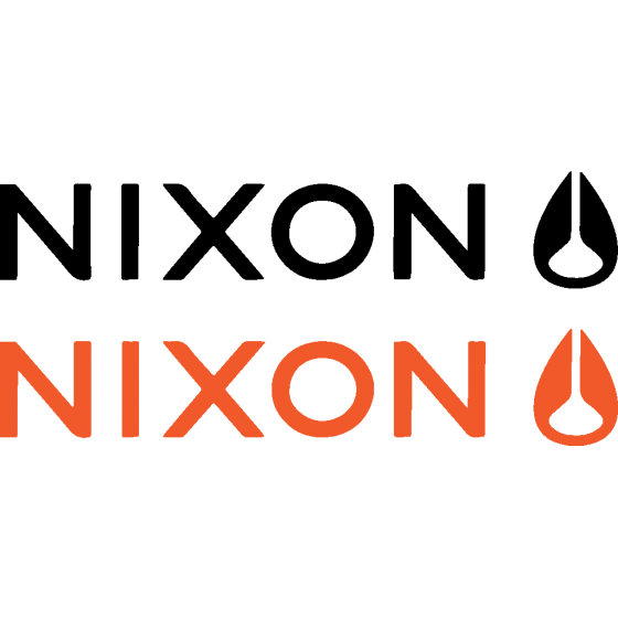 2x Nixon Logo Vinyl Decals...