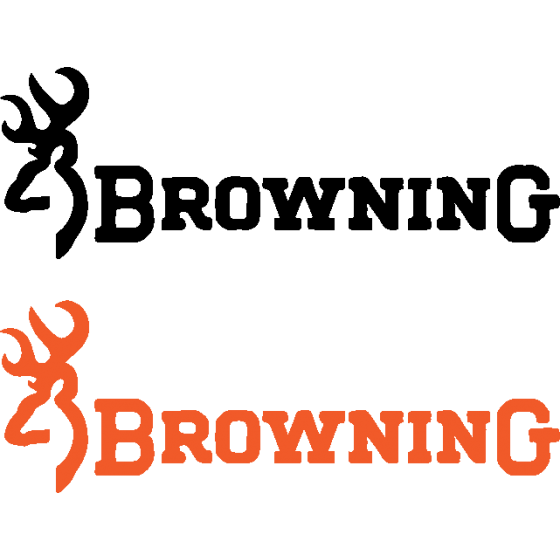 2x Browning Buck Lettering...