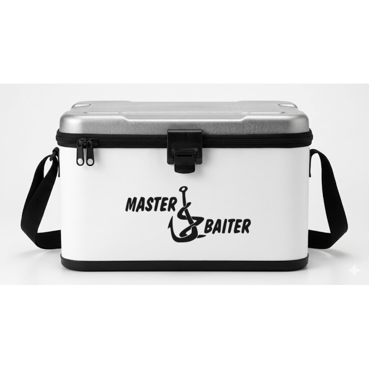 Master Baiter Logo Fishing 27 Die Cut Decals Stickers - DecalsHouse