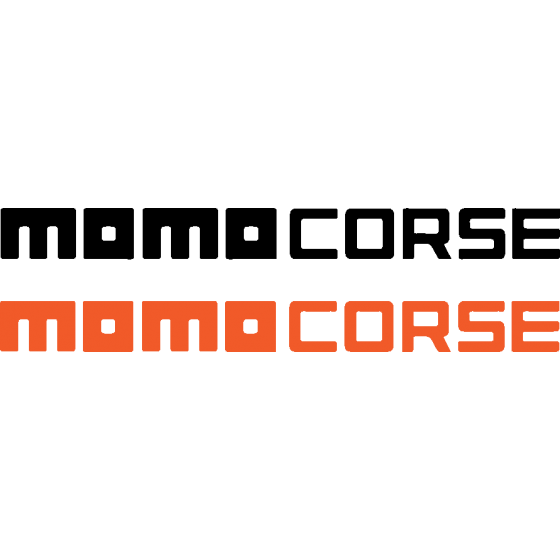 2x Momo Corse Vinyl Decals...
