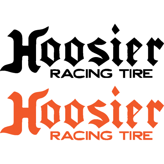 2x Hoosier Racing Tire Logo...