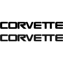 Buy Corvette 1 Decal Sticker Online
