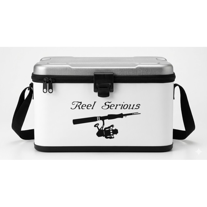 Reel Serious Fishing Die Cut Decals Stickers - DecalsHouse