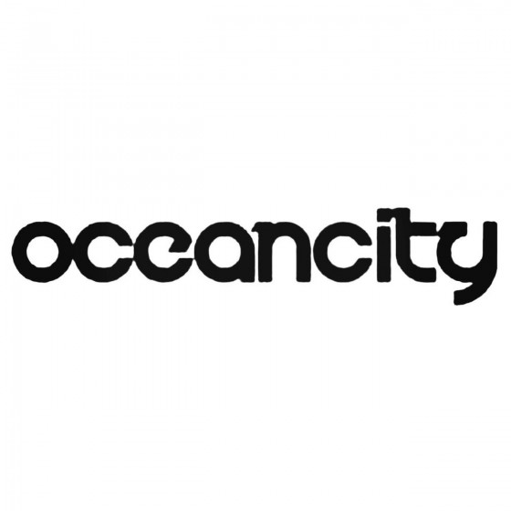 Ocean City Band Decal Sticker