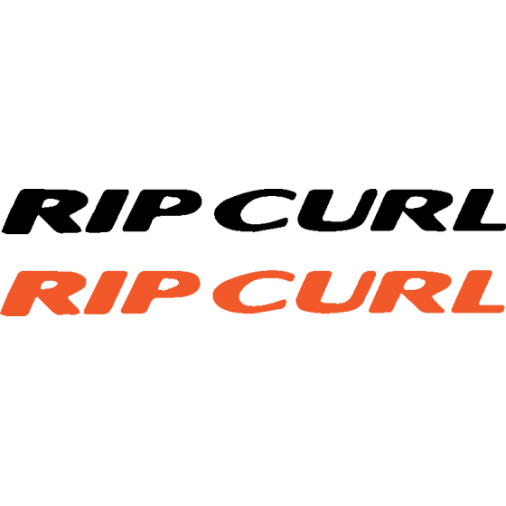 2x Rip Curl Text Style 3...