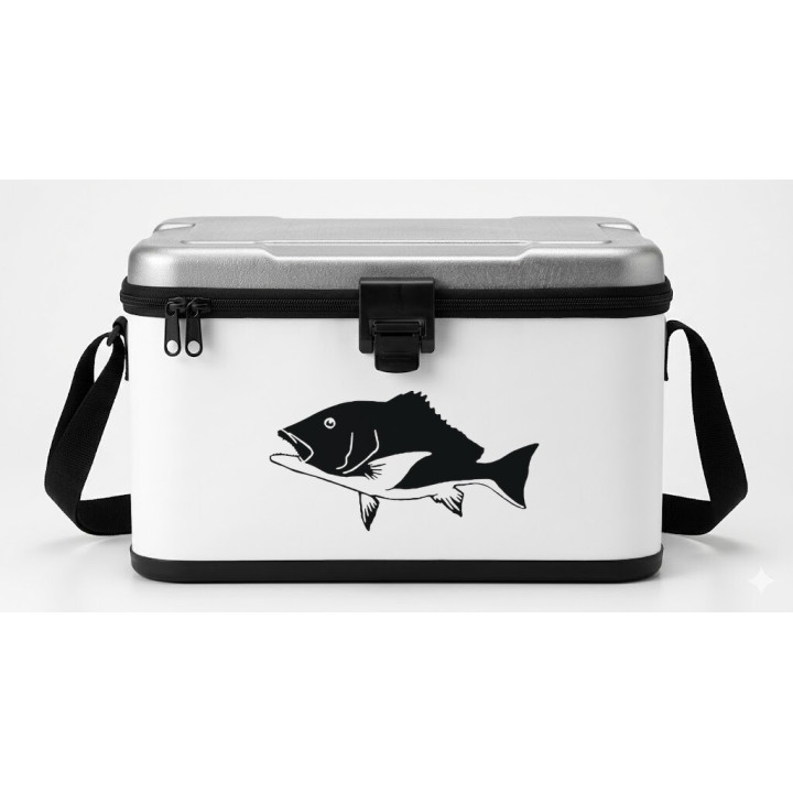 Snapper Red Jumping Fishing 23 Die Cut Decals Stickers - DecalsHouse