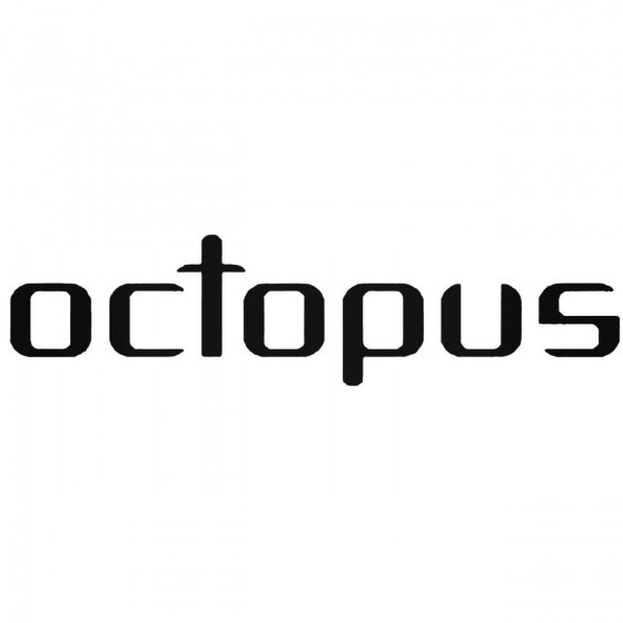 Octopus Band Decal Sticker