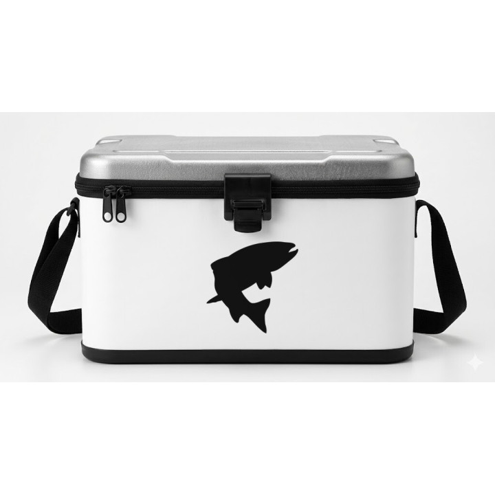 Trout Silhouette Fishing 29 Die Cut Decals Stickers - DecalsHouse