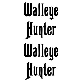 Buy Walleye Hunter Decal Sticker Online