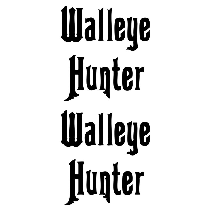 Buy Walleye Hunter Decal Sticker Online