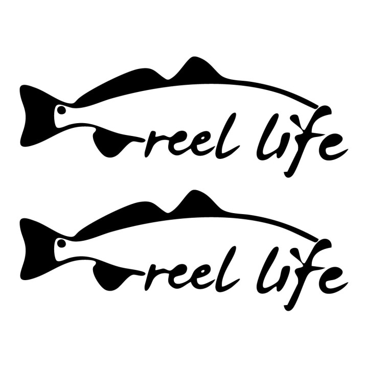 Redfish Vinyl Decal Sticker V17 - DecalsHouse