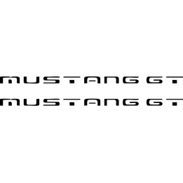 Buy Mustang Gt Vinyl Decal Sticker 1 Online
