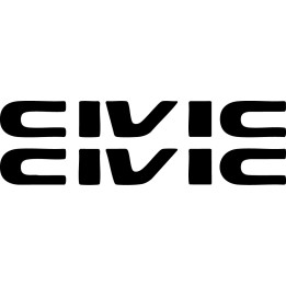 Buy Civic 3 Decal Sticker Online