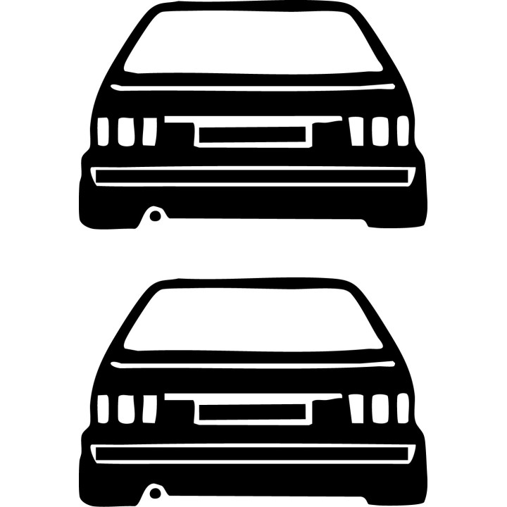 Buy Mk1 Golf Decal Sticker Online
