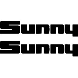 Buy Sunny Decal Sticker Online
