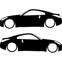 Buy Nissan 350Z Low Decal Sticker Online