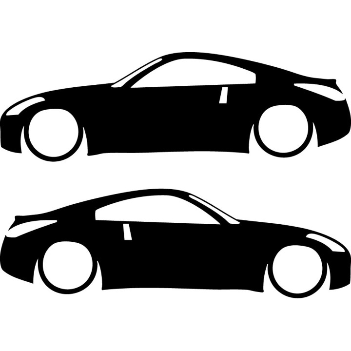Buy Nissan 350Z Low Decal Sticker Online