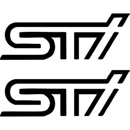 Buy Sti Decal Sticker Online